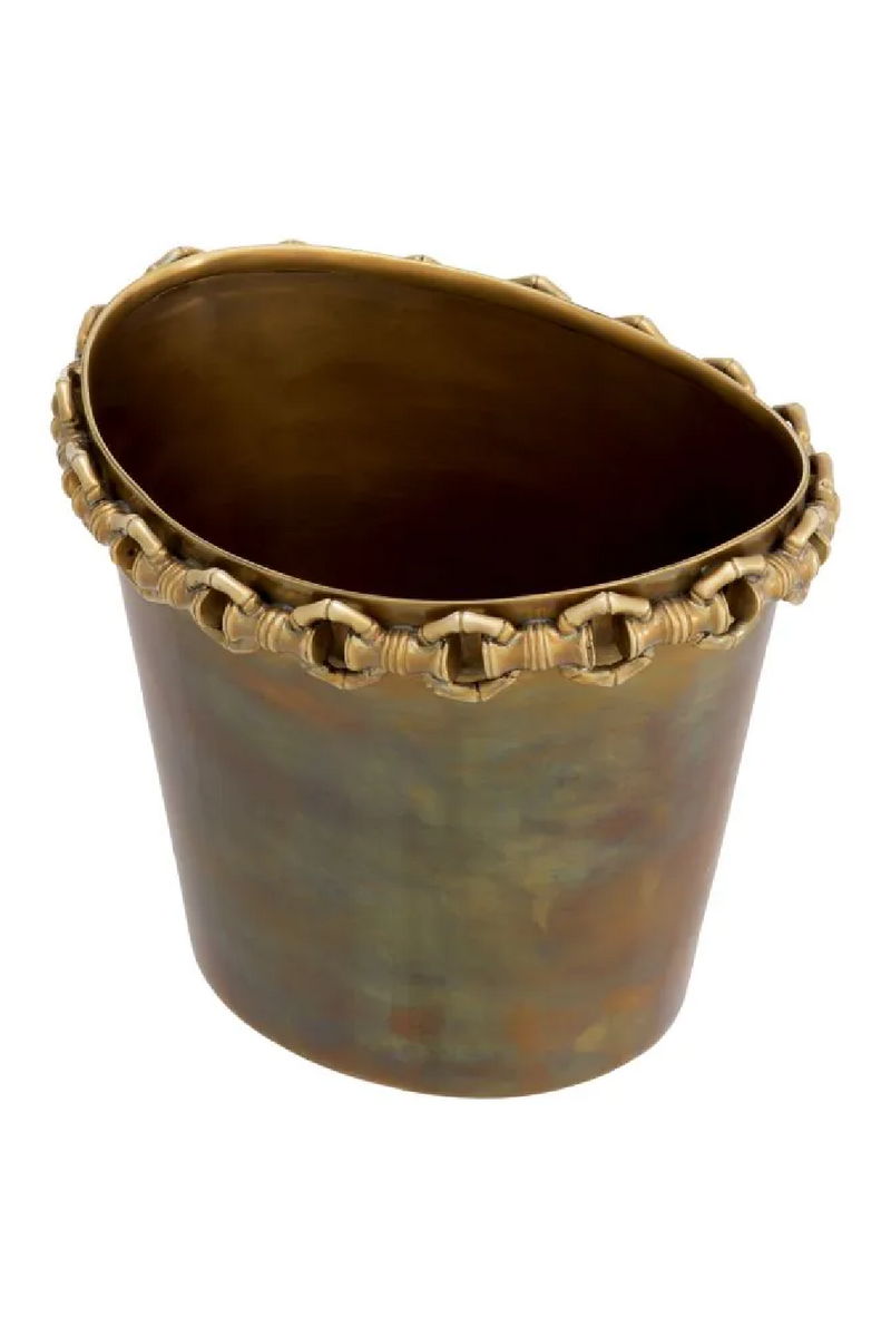 Vintage Brass Wine Cooler | Eichholtz Clementine | Eichholtzmiami.com