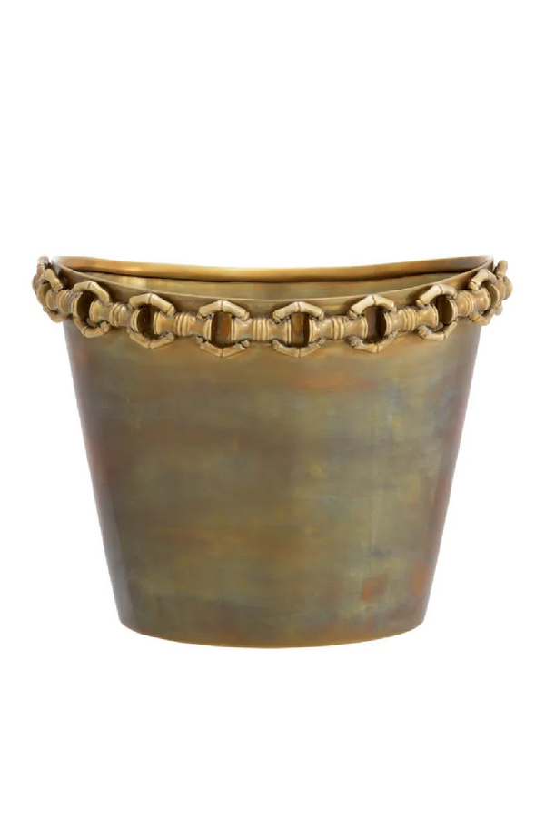 Vintage Brass Wine Cooler | Eichholtz Clementine | Eichholtzmiami.com