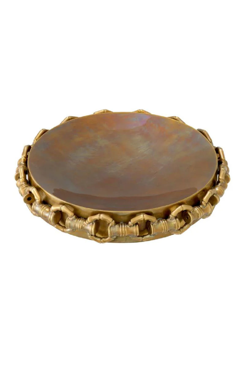 Vintage Brass Bowl | Eichholtz Clementine | Eichholtzmiami.com