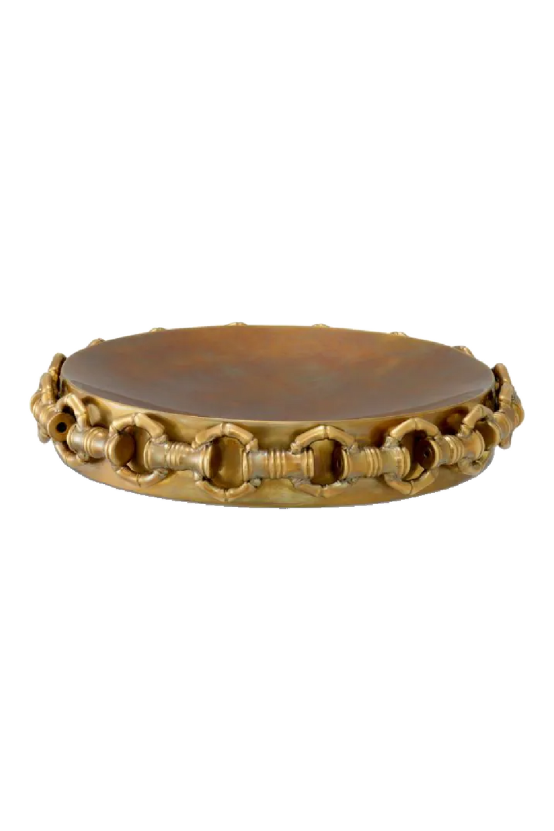 Vintage Brass Bowl | Eichholtz Clementine | Eichholtzmiami.com
