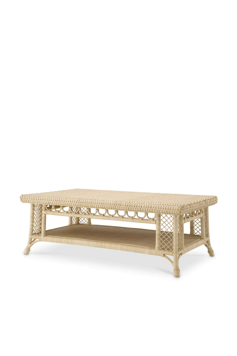 Rectangular Rattan Coffee Table | Eichholtz Saba | Eichholtzmiami.com