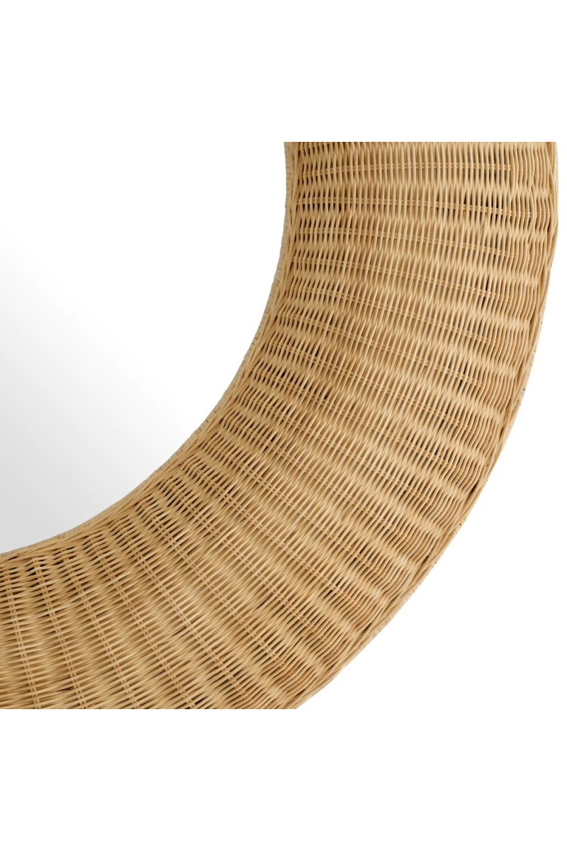 Handwoven Rattan Mirror | Eichholtz Idora | Eichholtzmiami.com