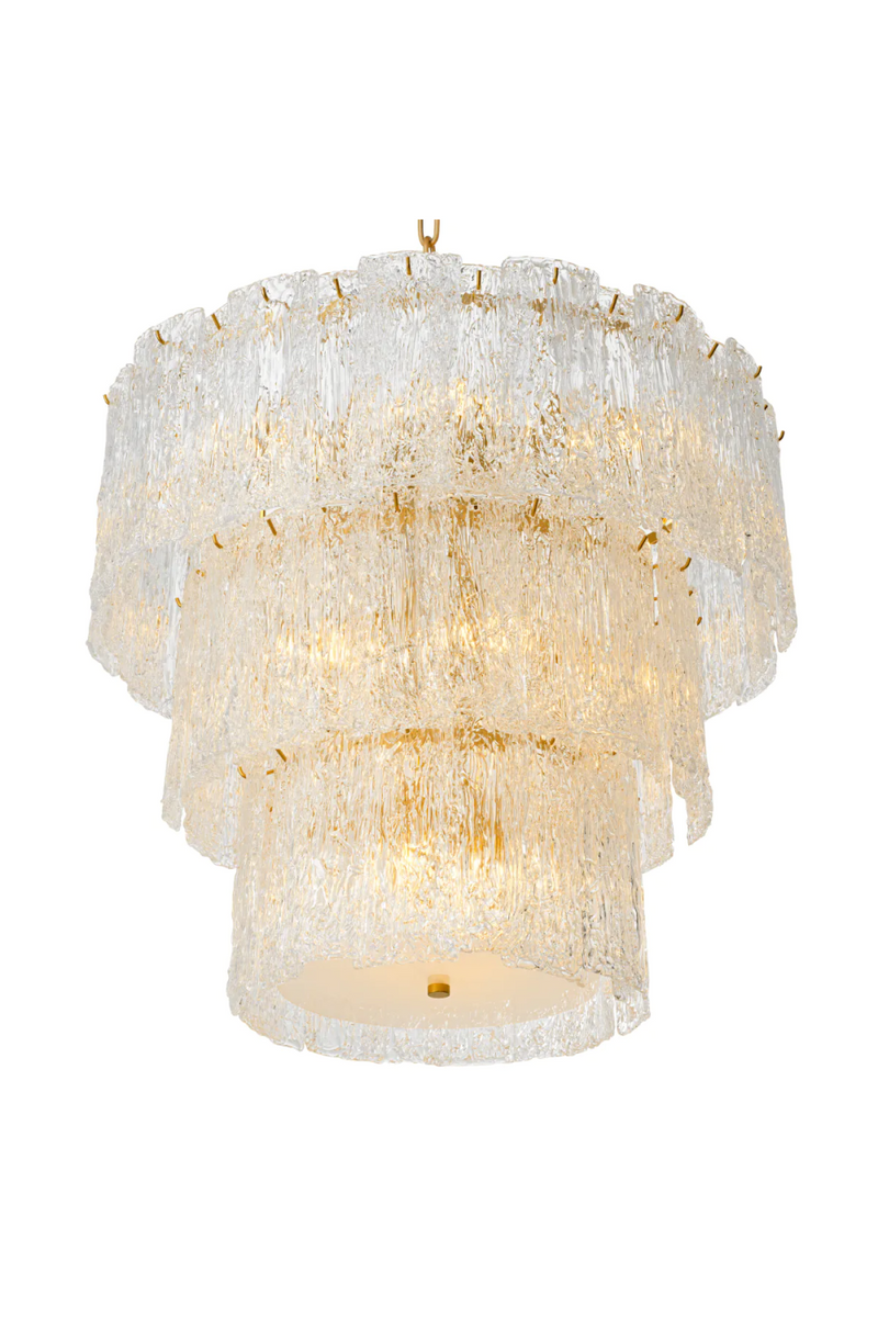 Glass Layered Chandelier | Eichholtz Almeria | Eichholtzmiami.com