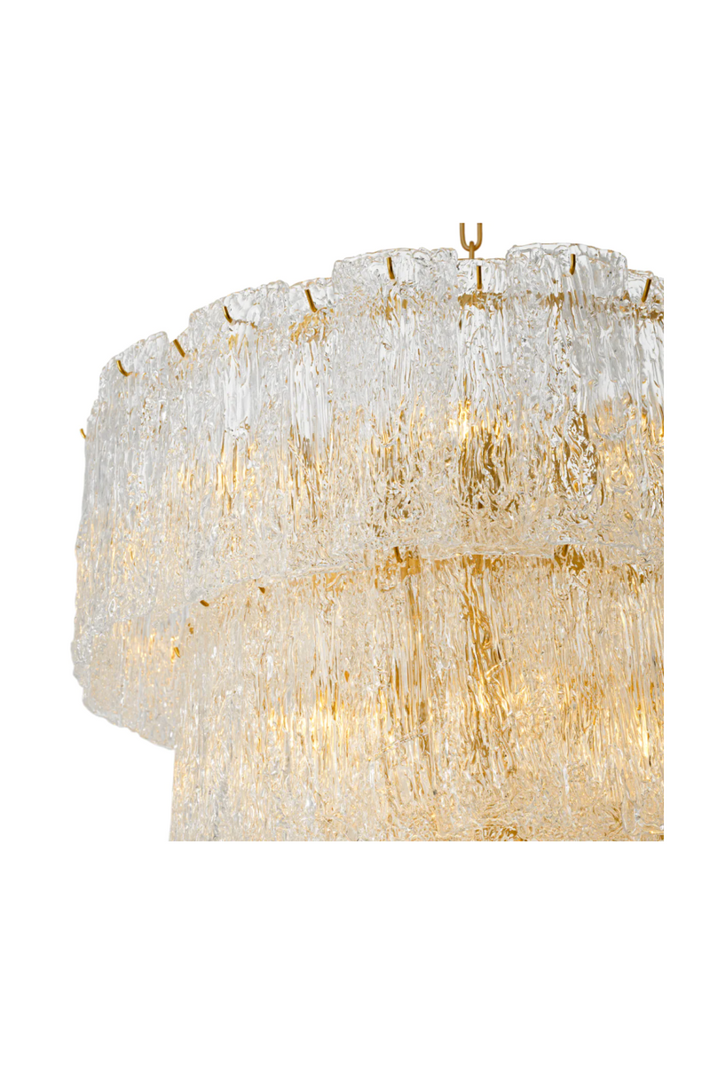 Glass Layered Chandelier | Eichholtz Almeria | Eichholtzmiami.com