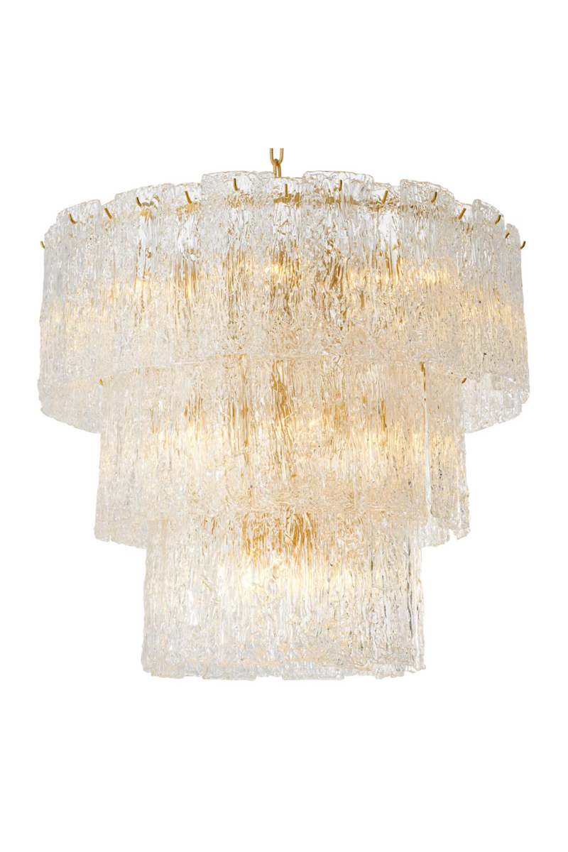 Glass Layered Chandelier | Eichholtz Almeria | Eichholtzmiami.com