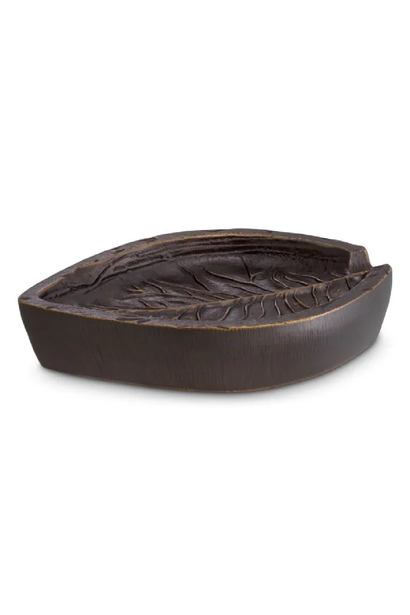 Leaf-Patterned Metal Bowl | Eichholtz Rosselli | Eichholtzmiami.com