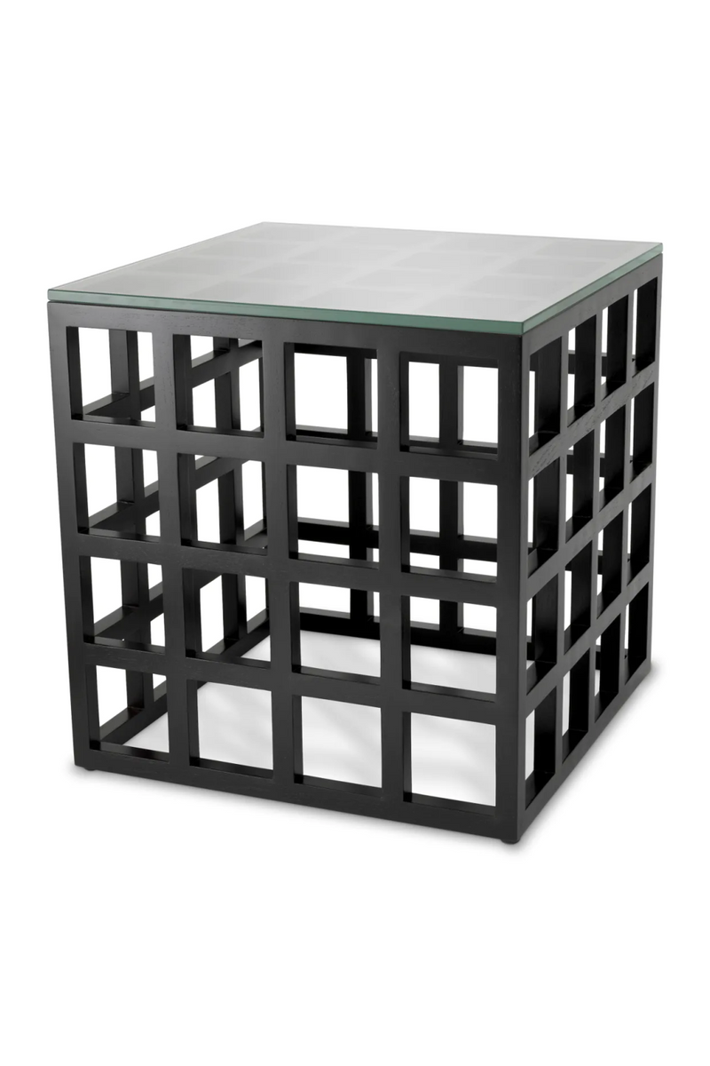 Black Framework Side Table | Eichholtz Cubico | Eichholtzmiami.com