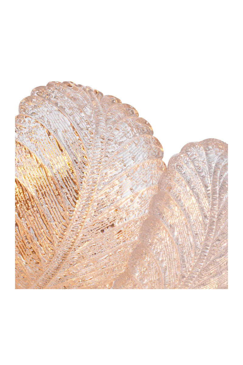 Textured Glass Leaf Chandelier | Eichholtz Cabrillo | Eichholtzmiami.com