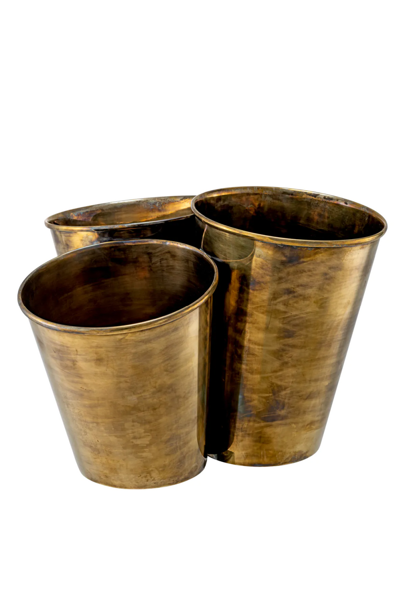 Vintage Brass Wine Cooler | Eichholtz Christian | Oroatrade.com