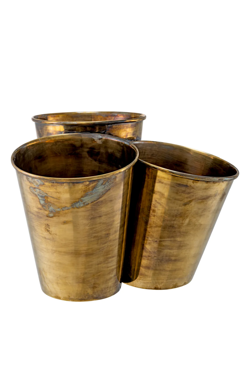 Vintage Brass Wine Cooler | Eichholtz Christian | Oroatrade.com