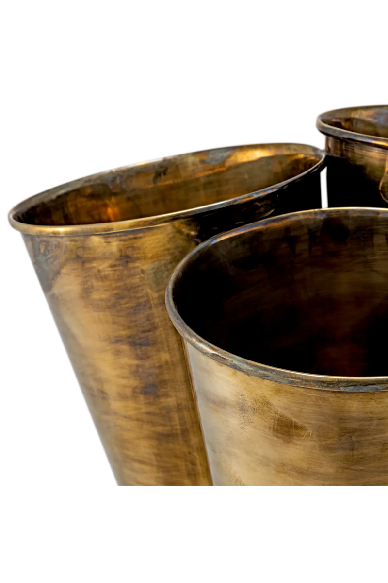 Vintage Brass Wine Cooler | Eichholtz Christian | Oroatrade.com