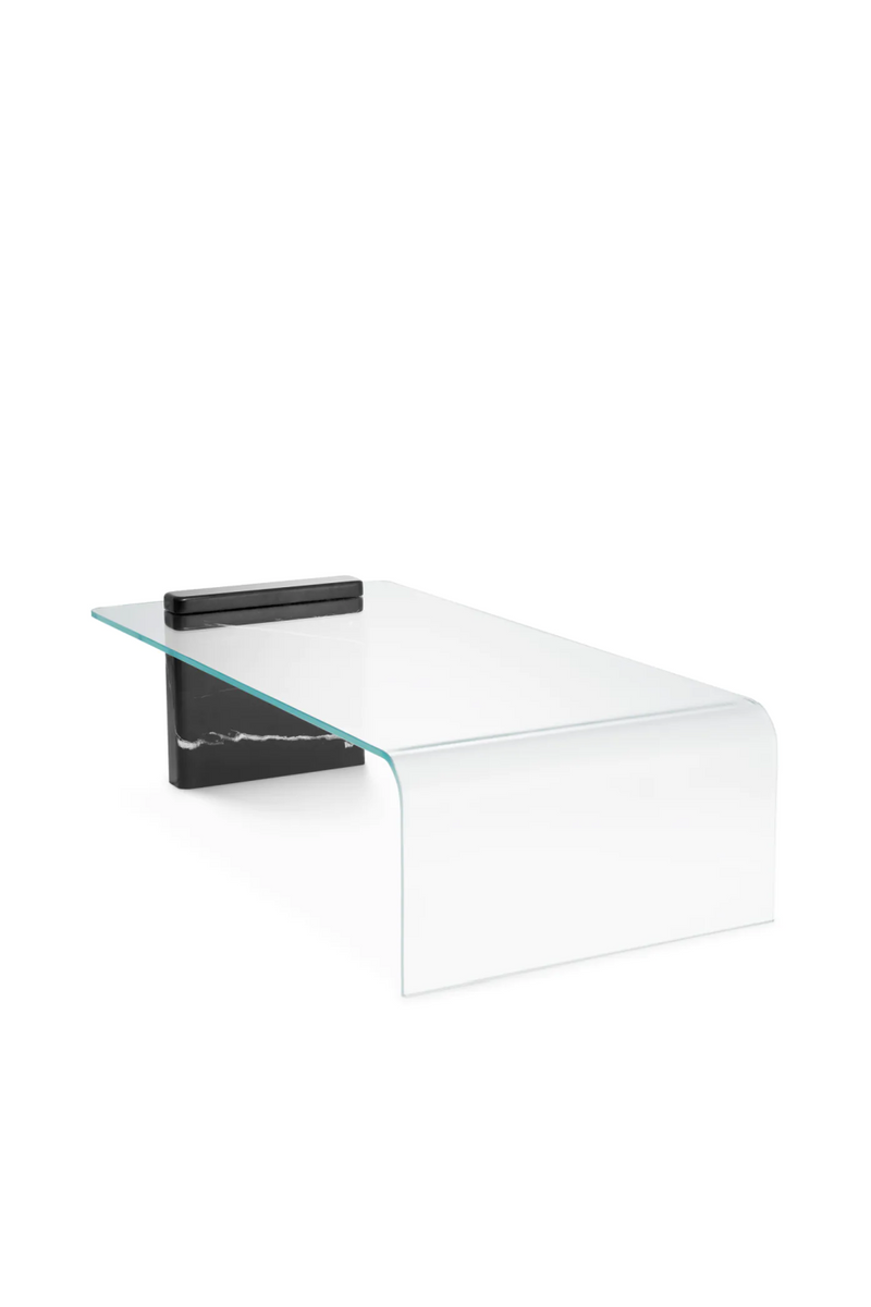 Clear Glass Coffee Table | Eichholtz Stonecres | Eichholtzmiami.com