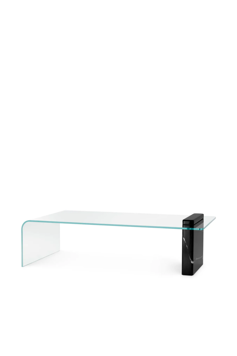 Clear Glass Coffee Table | Eichholtz Stonecres | Eichholtzmiami.com