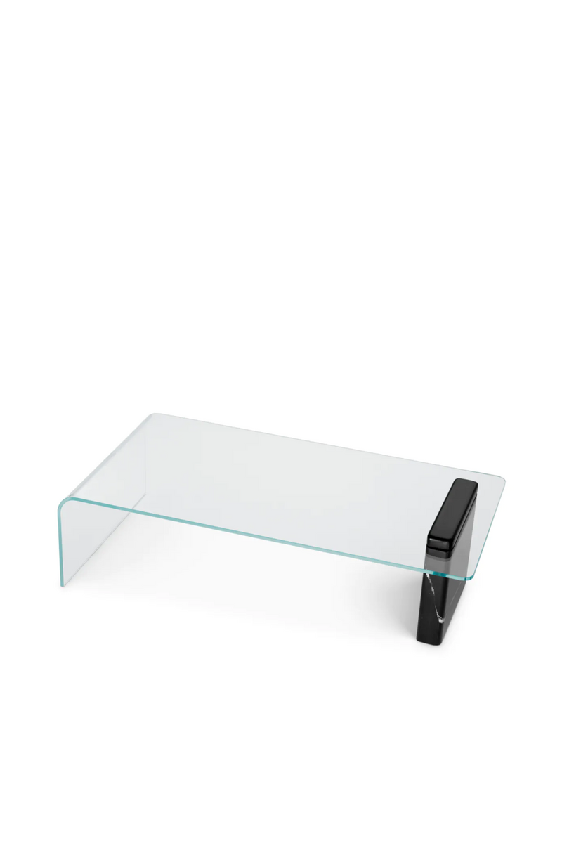 Clear Glass Coffee Table | Eichholtz Stonecres | Eichholtzmiami.com