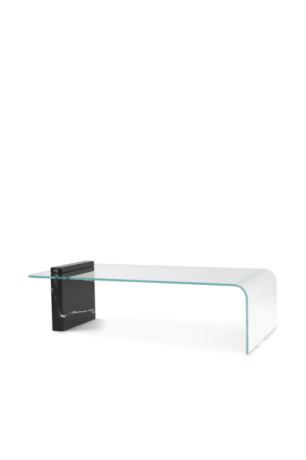 Clear Glass Coffee Table | Eichholtz Stonecres | Eichholtzmiami.com