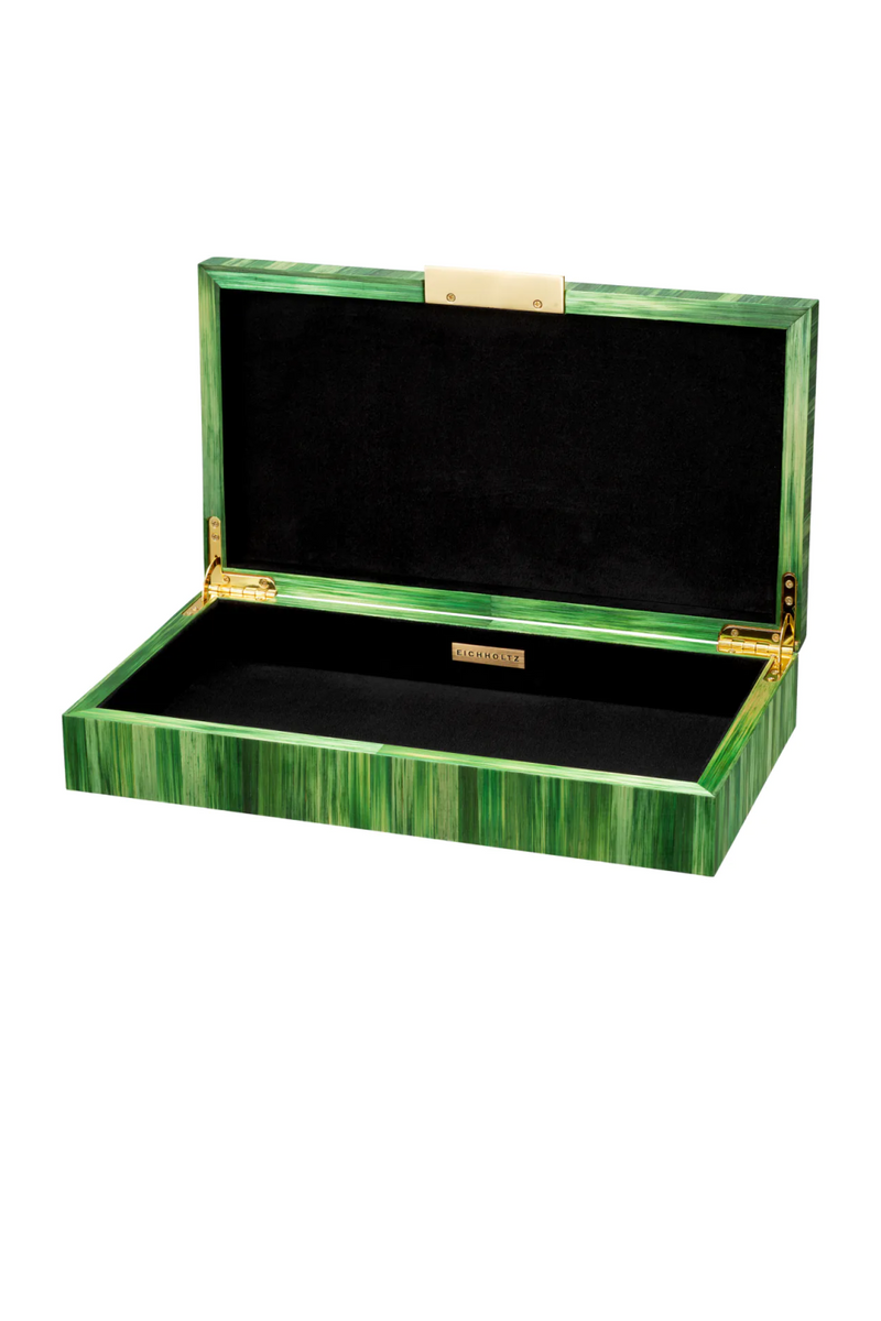 Straw Marquetry Box | Eichholtz Harvard | Eichholtzmiami.com