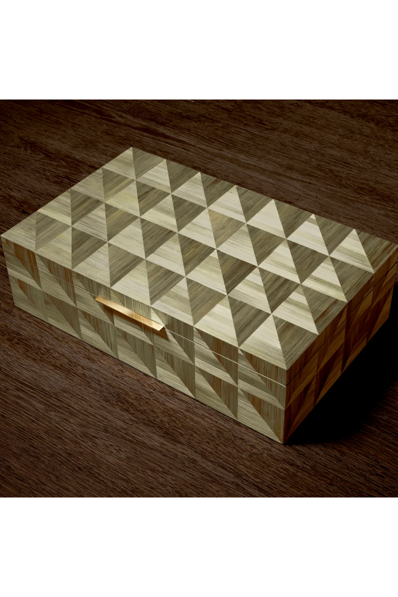 Brown Marquetry Box | Eichholtz Hilgard | Oroatrade.com