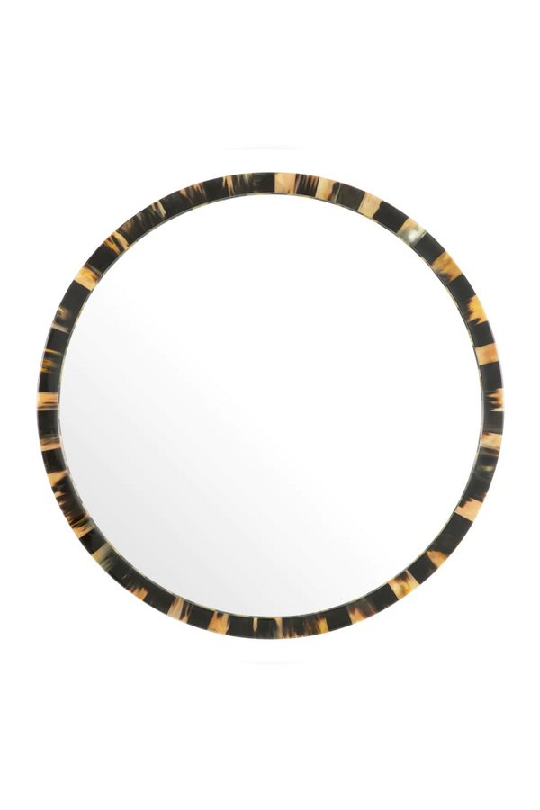 Natural Horn Oval Mirror XL | Eichholtz Saint Jerome | Oroatrade.com