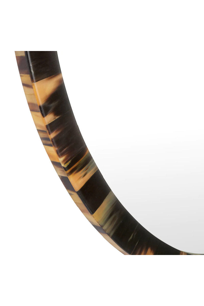 Natural Horn Oval Mirror XL | Eichholtz Saint Jerome | Oroatrade.com