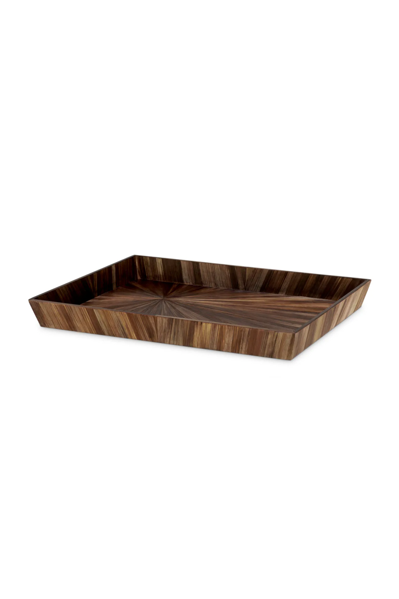 Brown Marquetry Desk Tray | Eichholtz Harvard | Eichholtzmiami.com