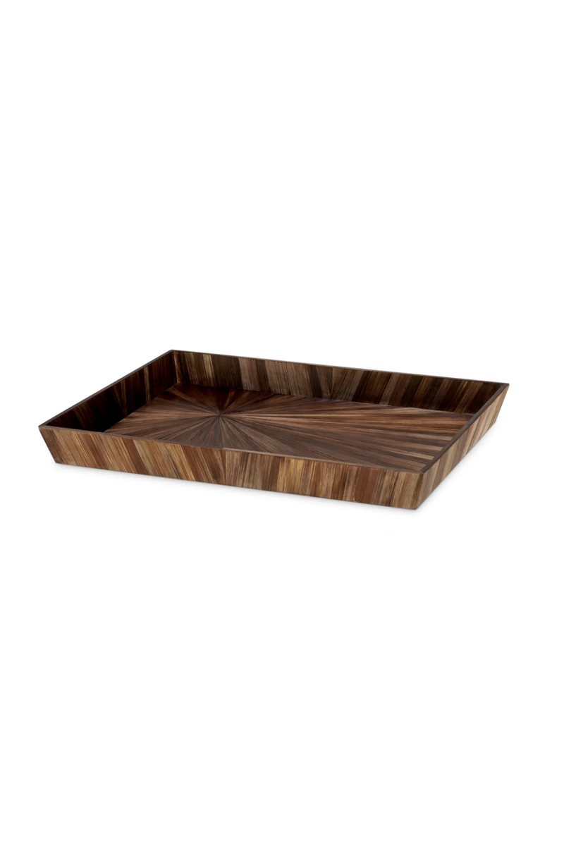 Brown Marquetry Desk Tray | Eichholtz Harvard | Eichholtzmiami.com