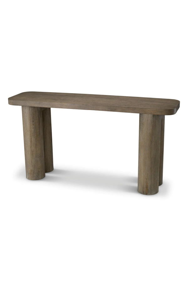 Brown Wooden Console Table | Eichholtz Lindbrook | Eichholtzmiami.com