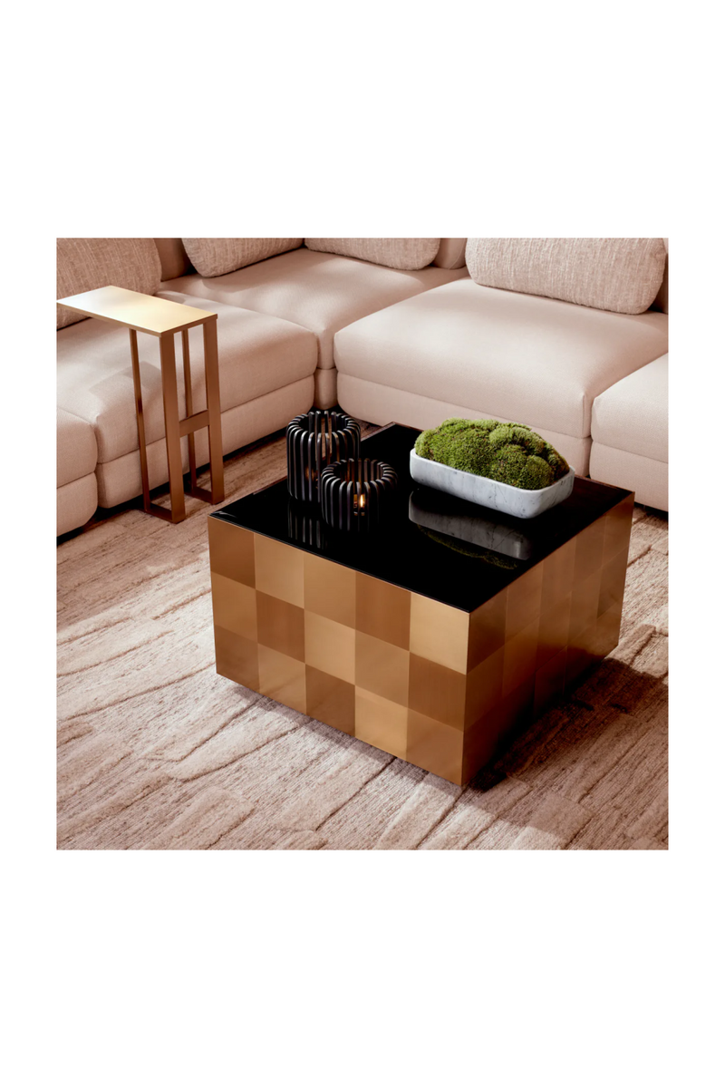 Brushed Brass Coffee Table | Eichholtz Saint John | Eichholtzmiami.com