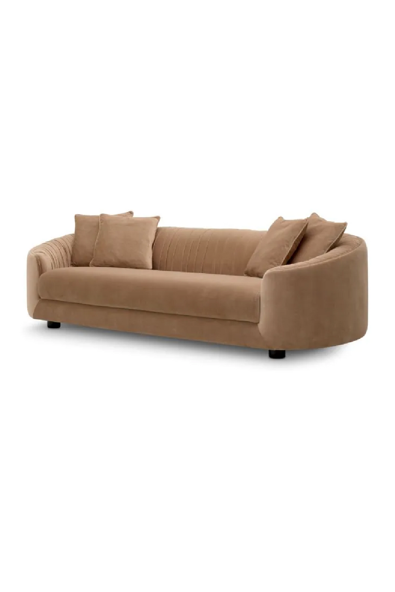 Brown Pleated Sofa | Eichholtz Jameson | Eichholtzmiami.com