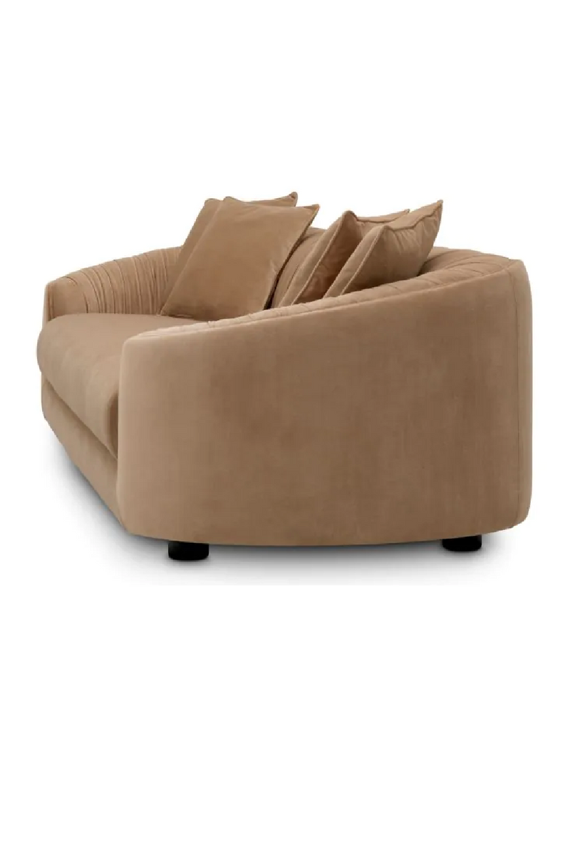 Brown Pleated Sofa | Eichholtz Jameson | Eichholtzmiami.com