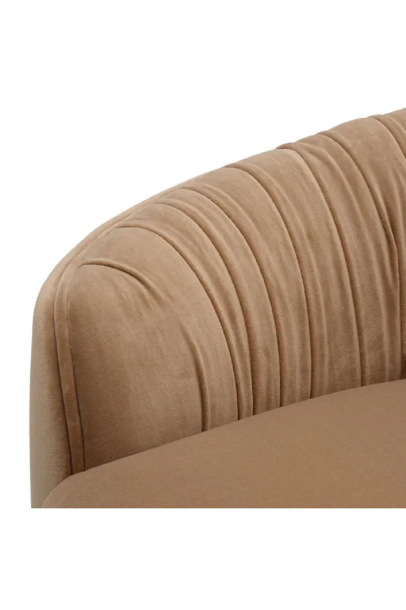 Brown Pleated Sofa | Eichholtz Jameson | Eichholtzmiami.com