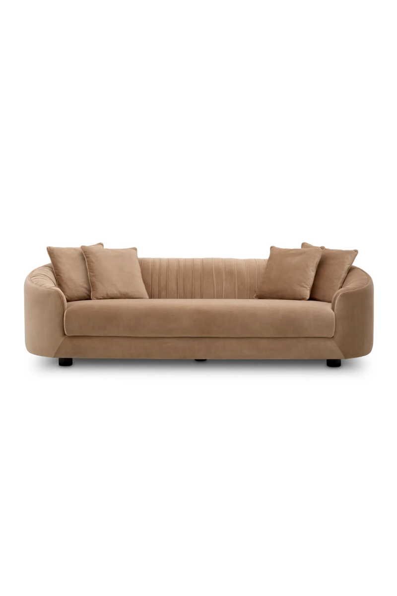 Brown Pleated Sofa | Eichholtz Jameson | Eichholtzmiami.com