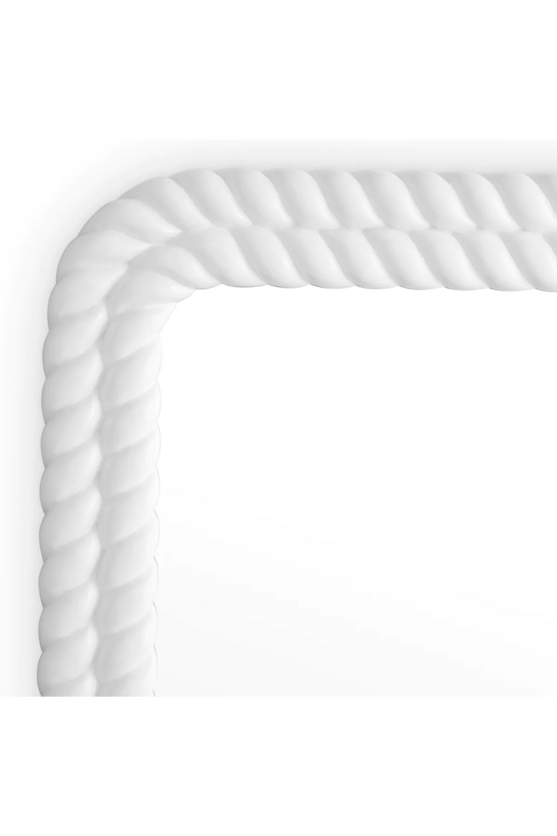 White Handcarved Mirror | Eichholtz Viviana | Eichholtzmiami.com