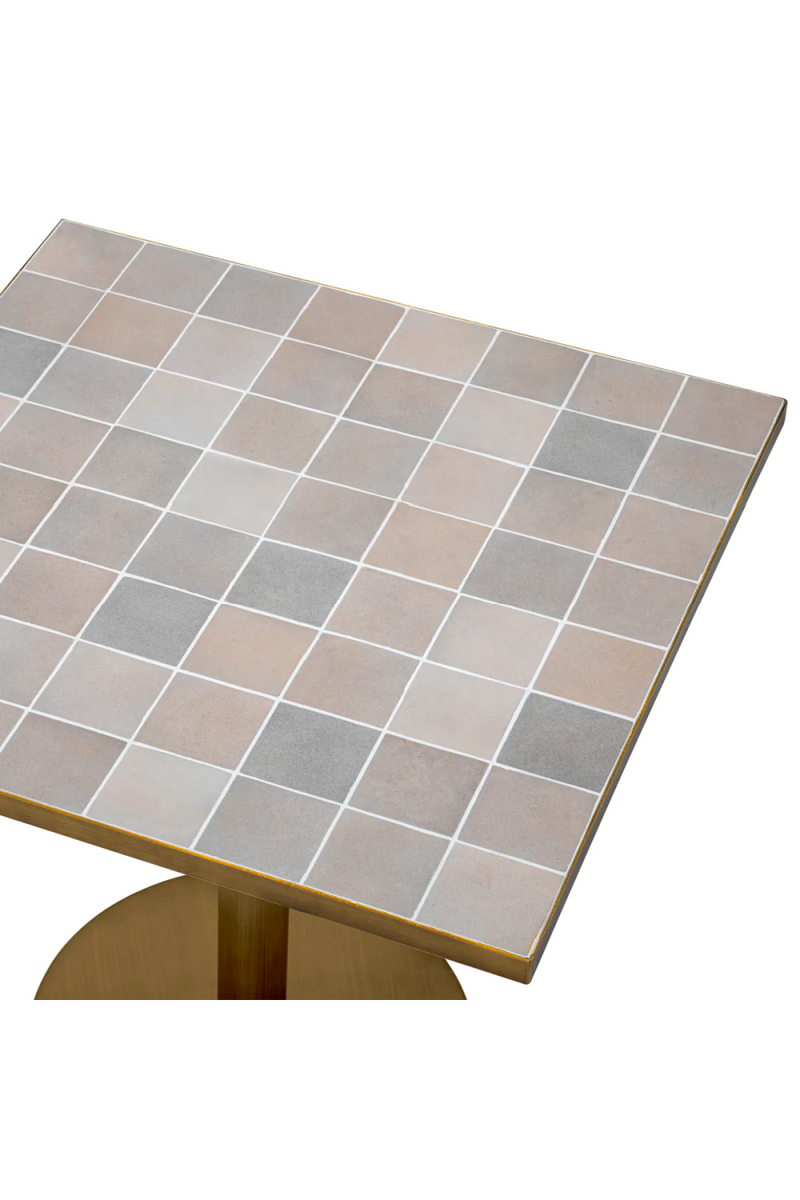 Beige Ceramic Square Dining Table | Eichholtz Colton | Eichholtzmiami.com