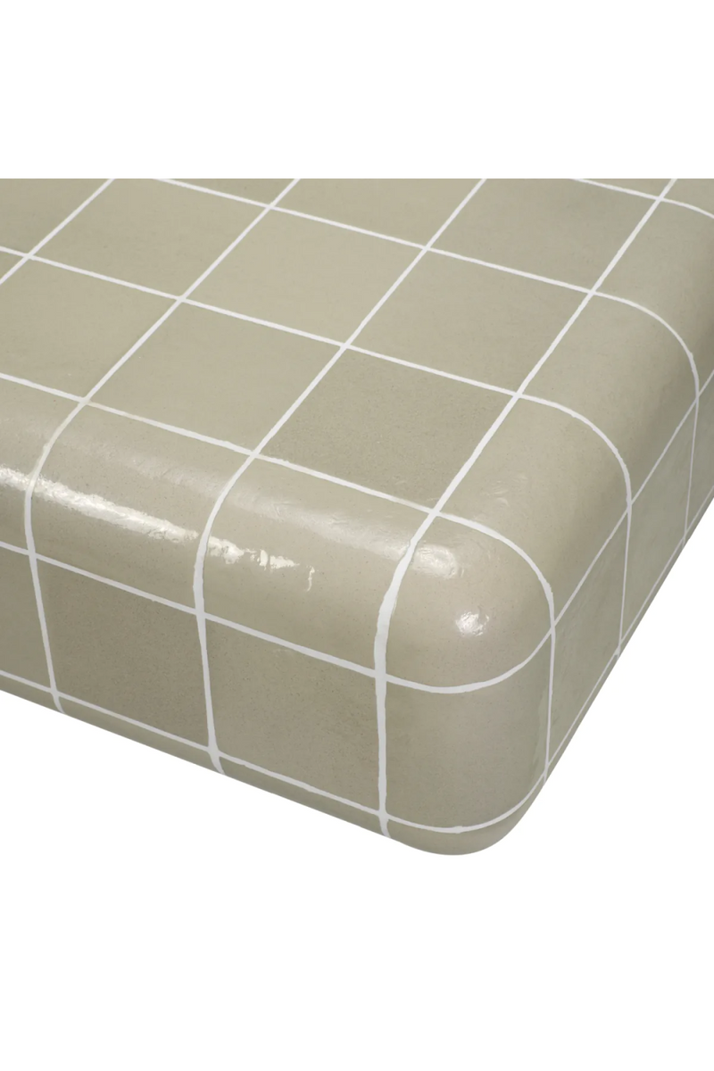 Gray Glazed Outdoor Coffee Table | Eichholtz Mateo | Eichholtzmiami.com