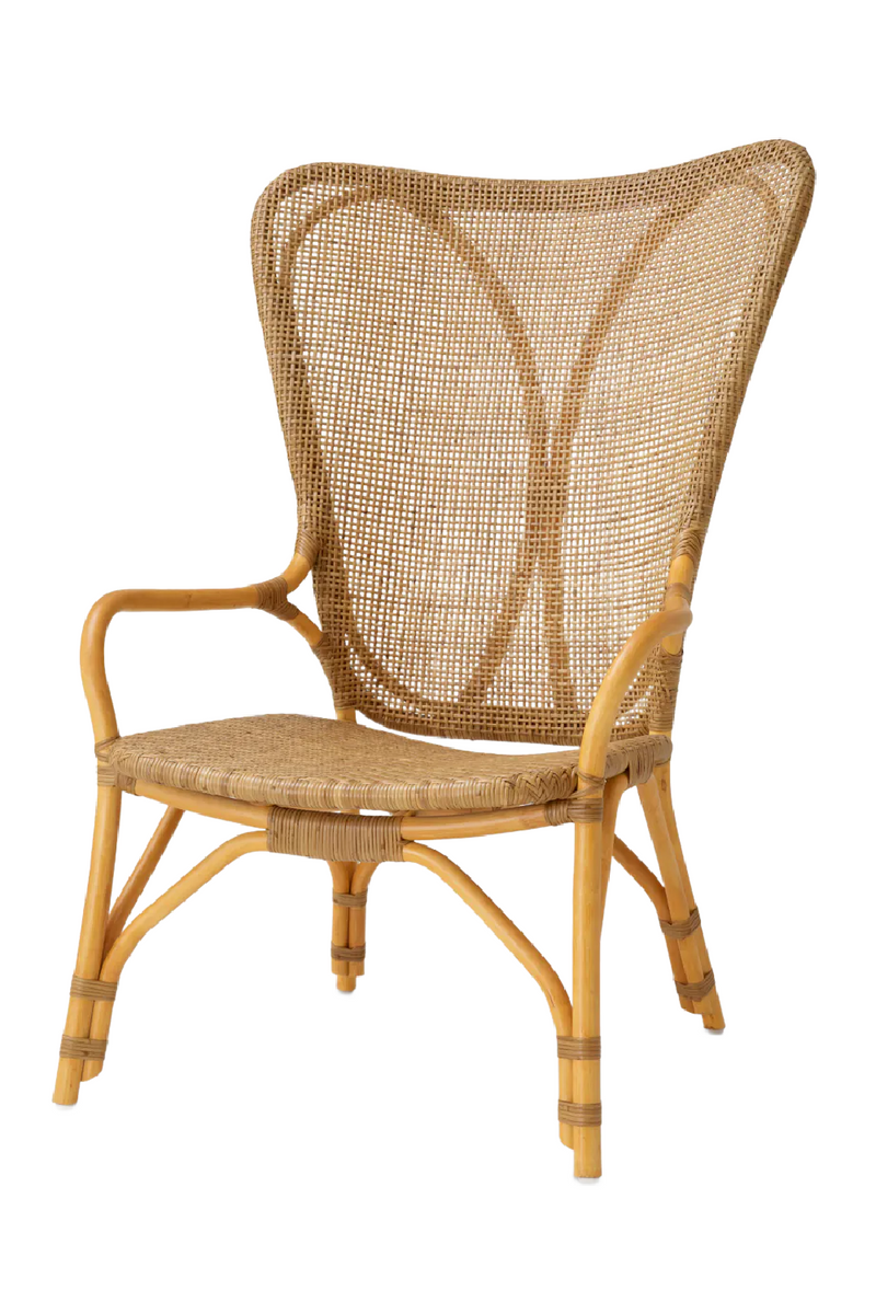 High-Back Rattan Lounge Chair | Eichholtz Colony | Eichholtzmiami.com