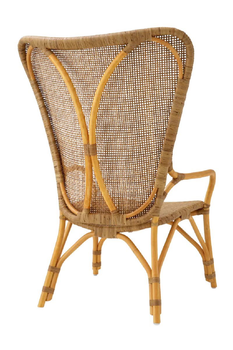 High-Back Rattan Lounge Chair | Eichholtz Colony | Eichholtzmiami.com