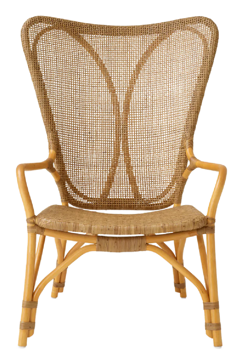 High-Back Rattan Lounge Chair | Eichholtz Colony | Eichholtzmiami.com