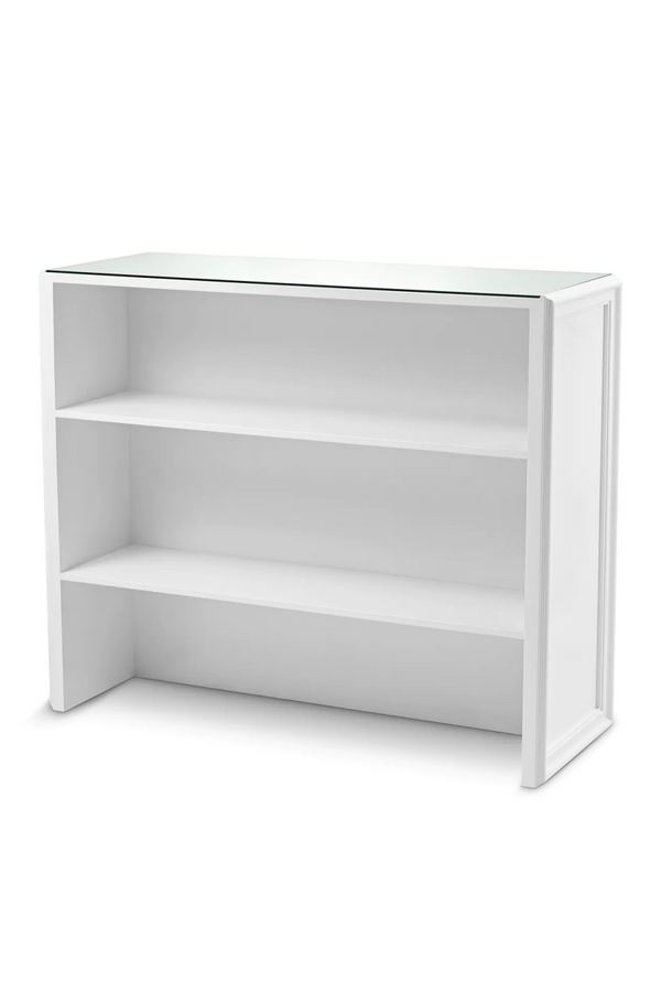 White Ribbed Bar Cabinet | Eichholtz Roland | Eichholtzmiami.com