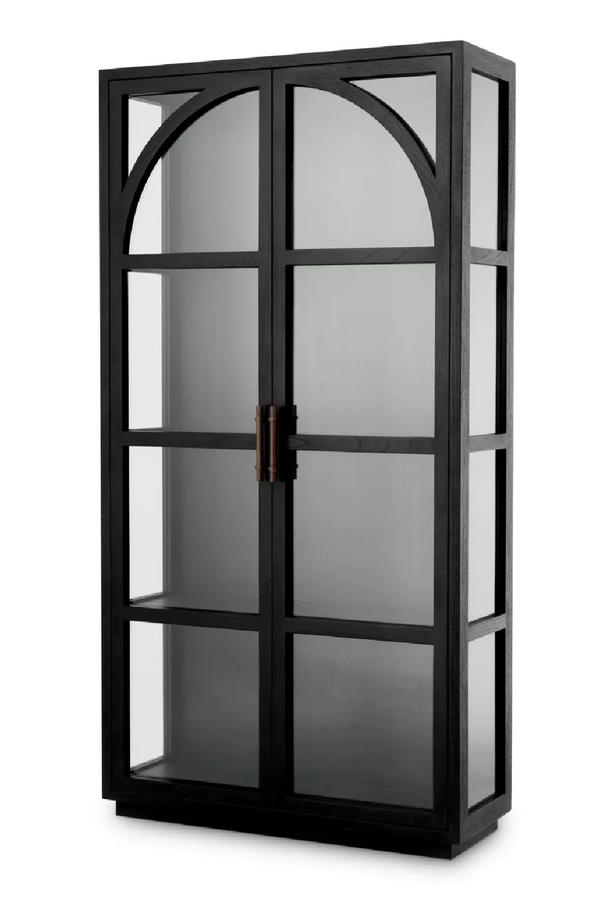 Black Framed Glass Cabinet | Eichholtz San Bernardino | Eichholtzmiami.com