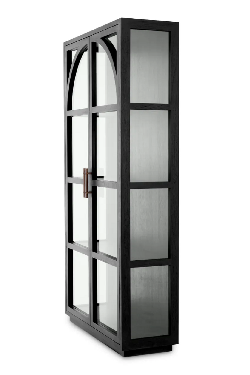 Black Framed Glass Cabinet | Eichholtz San Bernardino | Eichholtzmiami.com