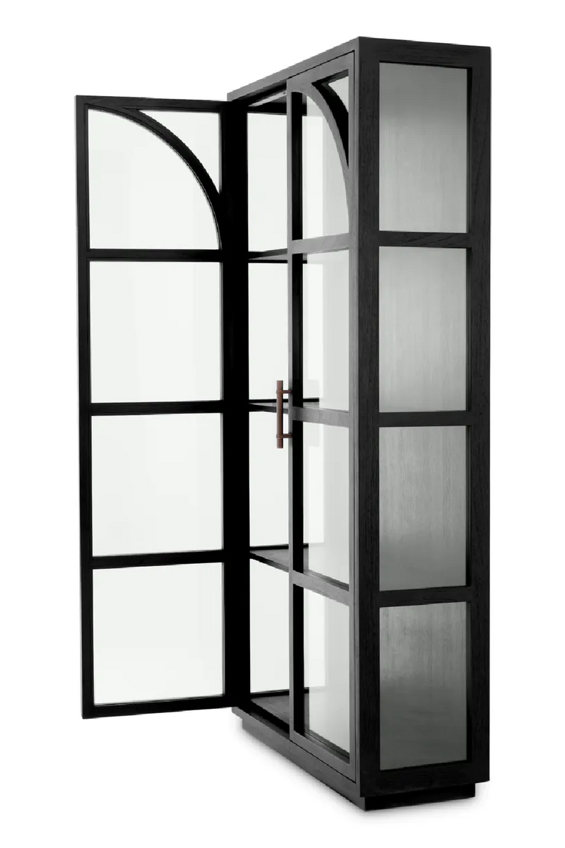 Black Framed Glass Cabinet | Eichholtz San Bernardino | Eichholtzmiami.com