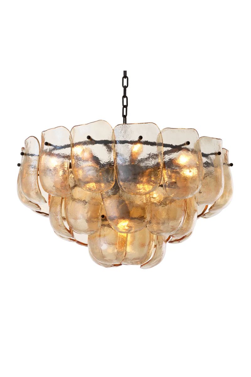 Glass Sheets Tiered Chandelier | Eichholtz Gustave | Italianfurniture.com