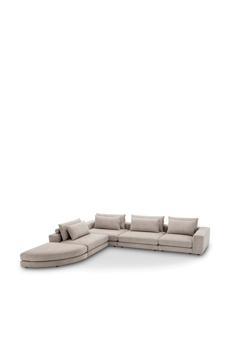 Greige Modular Sofa | Eichholtz Lounge Club | Eichholtzmiami.com