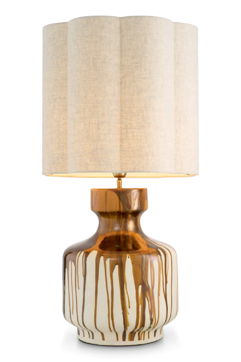 Drip-Effect Ceramic Table Lamp | Eichholtz Lorena | Eichholtzmiami.com