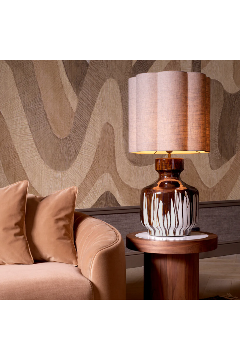 Drip-Effect Ceramic Table Lamp | Eichholtz Lorena | Eichholtzmiami.com