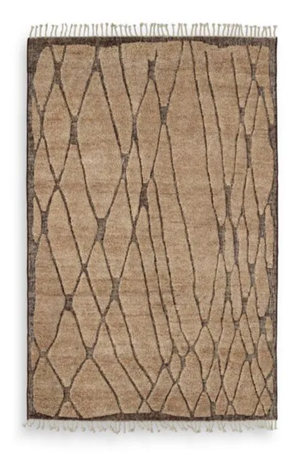 Brown Wool Carpet 6'6 x 10' | Eichholtz Coralie | Oroa.com