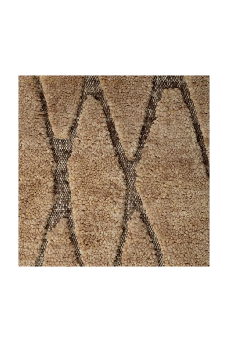 Brown Wool Carpet 10' x 13' | Eichholtz Coralie | Oroa.com