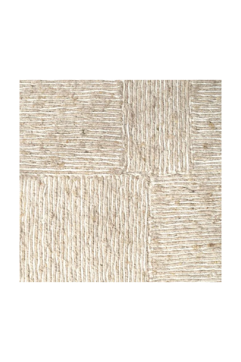 Ivory Wool Weave Carpet 6'6" x 10' | Eichholtz Antoine | Oroa.com