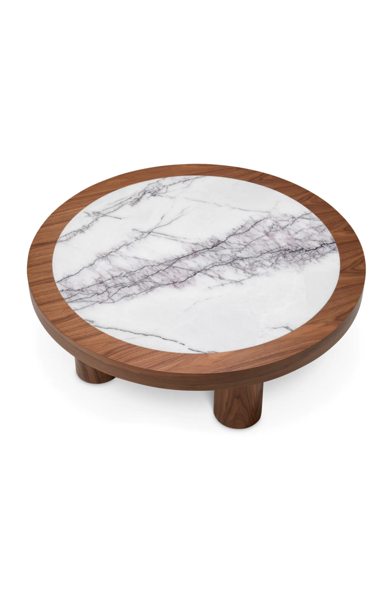 Walnut Veneer Marble Coffee Table | Eichholtz Presedio | Eichholtzmiami.com