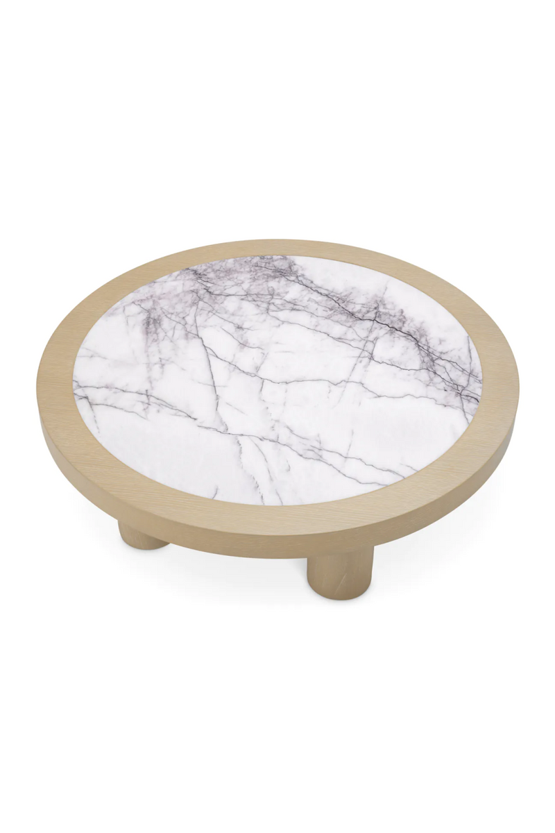 Oak Veneer Marble Coffee Table | Eichholtz Presedio | Eichholtzmiami.com